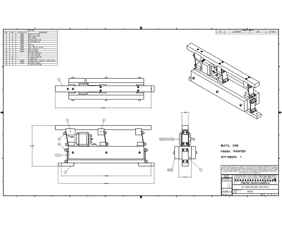 S-3 Inline Drive