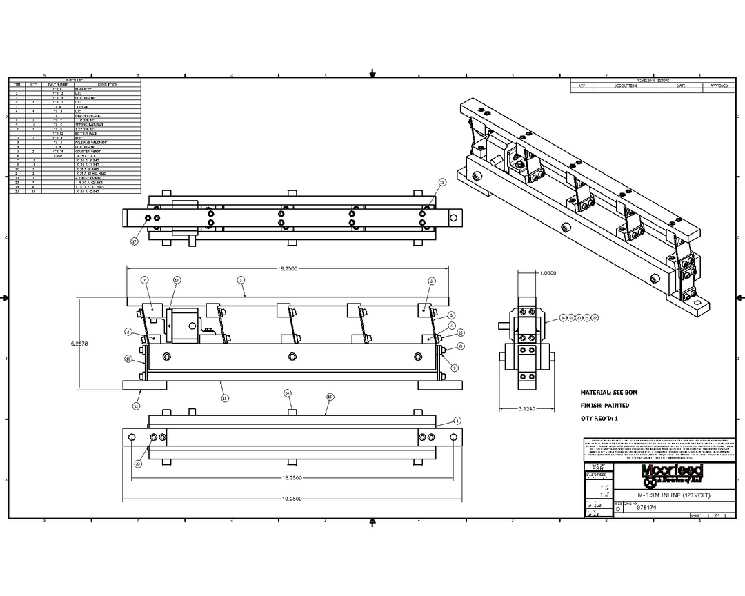 M-5 Mini Inline Drive
